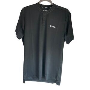 New W/Tags Truwear Mens Pinnacle 2.0 Lifestyle Henley T-Shirt M Stain & Wrinkle